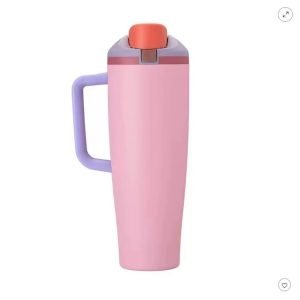40oz Free Sip Tumbler Bottle with Handle